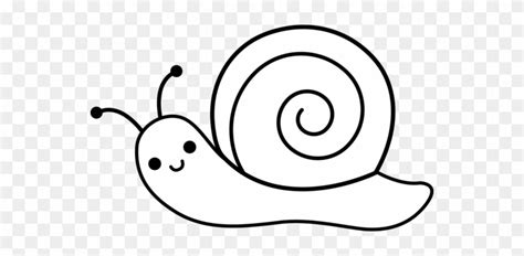 Snail Clipart - Snail Cartoon Images Black And White - Free Transparent PNG Clipart Images Download