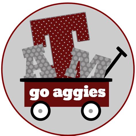 Texas A & M Aggies Sports Football go Aggies by GigglesToGo