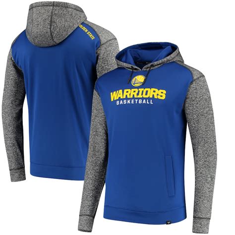 Fanatics Branded Golden State Warriors Royal Static Fleece Pullover Hoodie