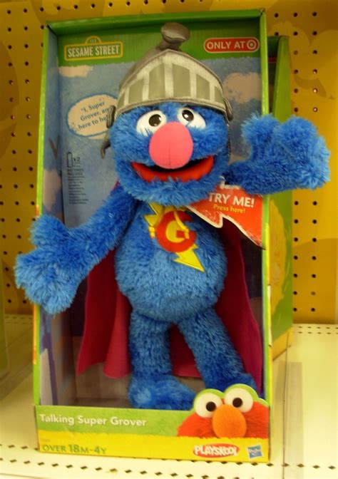 Talking Super Grover!~ | Sesame street, Sesame street muppets, Super grover plush