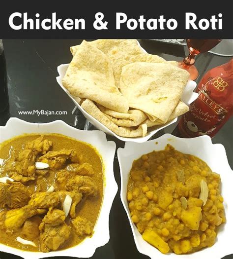 Chicken Roti Recipe | Roti recipe, Caribbean recipes, Chicken roti recipe