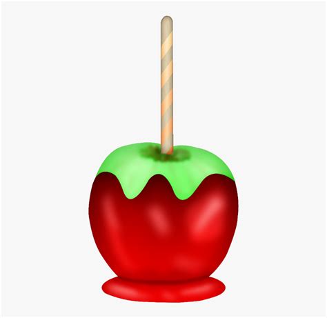 transparent background candy apple clipart - Clip Art Library