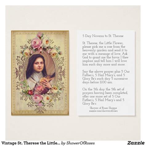 st therese little flower 5 day novena - Ping Tanner