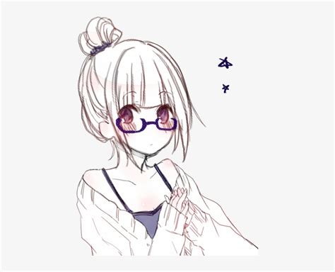 Anime, Anime Girl, And Glasses Image - Kawaii Anime Girl With Glasses ...