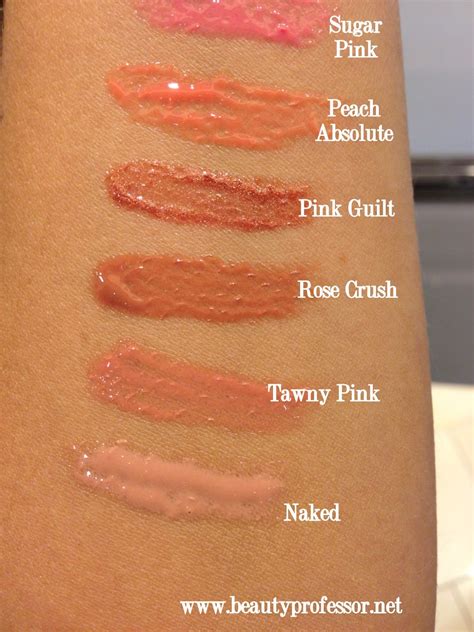 Beauty Professor: Tom Ford Ultra Shine Lip Gloss: Swatches of ALL Shades!