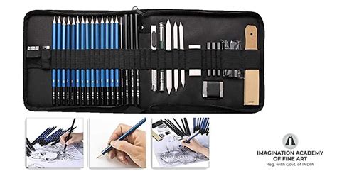 Professional Drawing Pencils Art Tool Kit - imaginationacademyoffineart