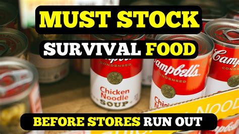 15 BEST CANNED FOODS You Should STOCKPILE In Your Pantry For Survival! – Survival Enquirer