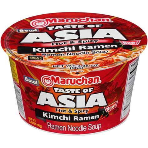 Maruchan Taste of Asia Hot & Spicy Kimchi Ramen Bowl | Hy-Vee Aisles Online Grocery Shopping