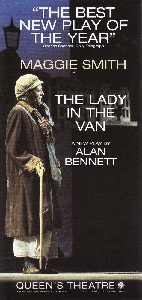 Maggie Smith, The Lady In The Van, original London stage production ...