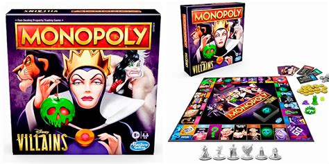 New Disney Villains Edition of Monopoly | theDIBB