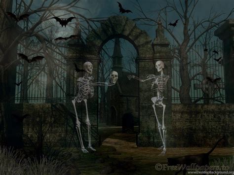 Skeleton Halloween Wallpapers - Wallpaper Cave