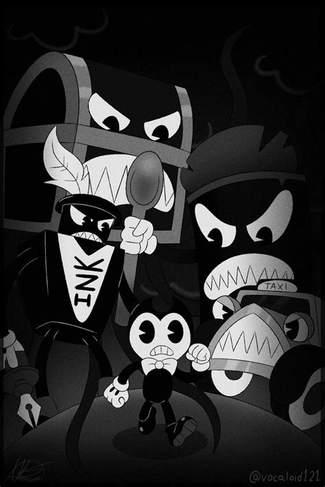 ||Bendy in Nightmare Run|| by vocaloid121 on DeviantArt