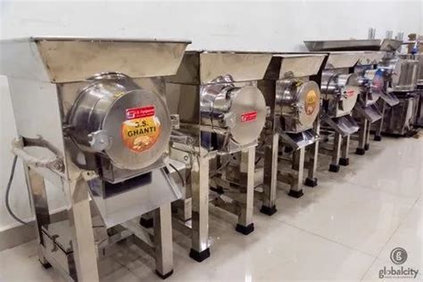 Pulverizer Machine - 1 Hp Fully Automatic Domestic Flour Mill Manufacturer from Surat