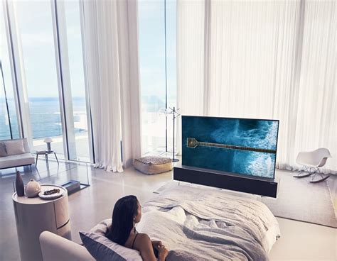 The LG SIGNATURE OLED TV R Is A Minimalist Masterpiece