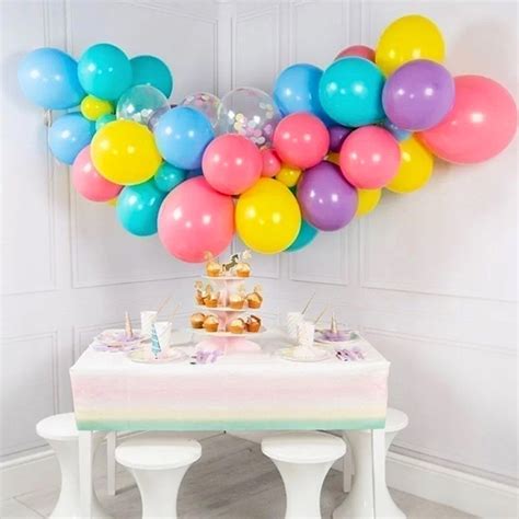 Air-Filled Balloon Garland Backdrops