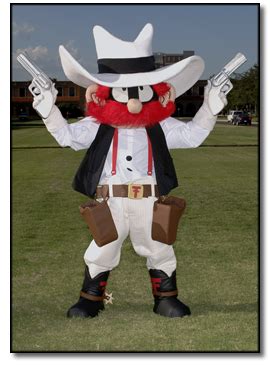 Raider Red TTU mascot - Won NCAA Mascot of the year 2012! | Texas history, Texas tech, Mascot