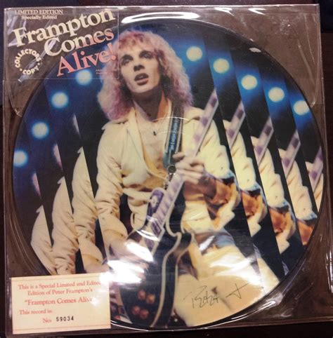 Peter Frampton - Frampton Comes Alive: Autographed Picture Disc ...