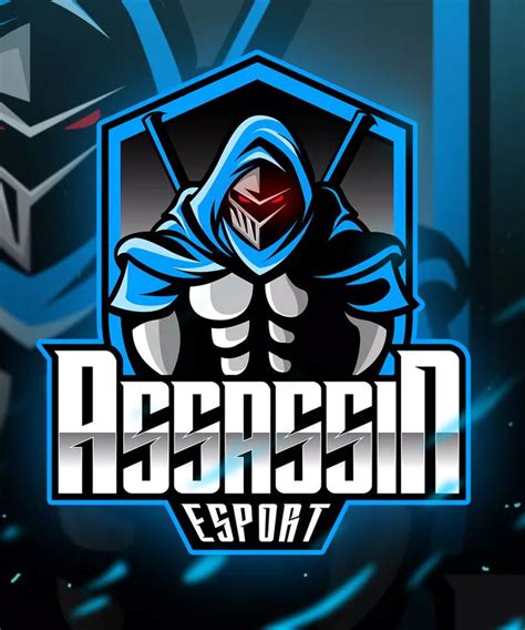 Assassin - Mascot & Logo Esport Template AI, EPS. Download Logo Design ...