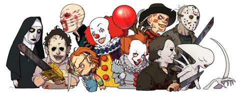 My favorite horror movie characters by NRjin.deviantart.com on @DeviantArt | Horror movie art ...