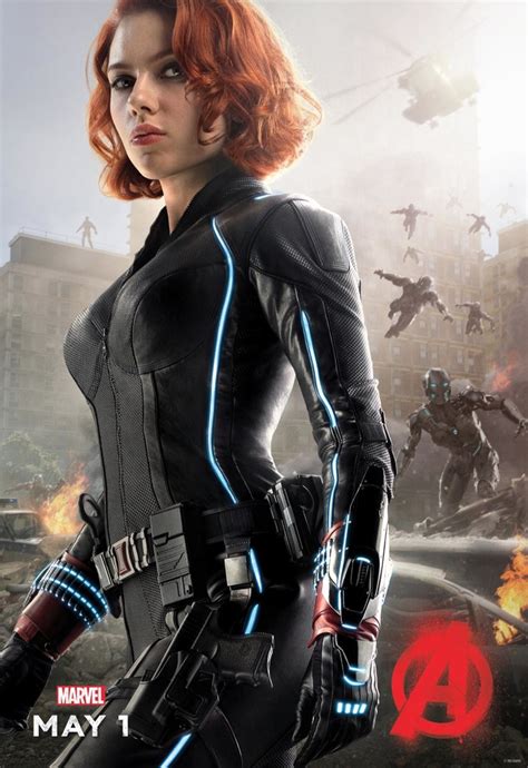 “Avengers: Age of Ultron” Poster with Black Widow