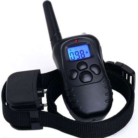 100 Level 300M Battery Electronic Cat Dog Collar Remote Control Anti ...