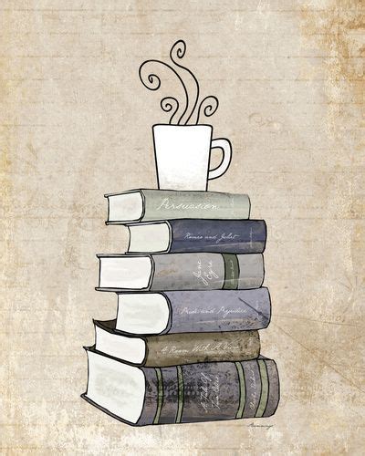 A. Marie Designs's Store | Society6 | Tea and books, Coffee and books ...