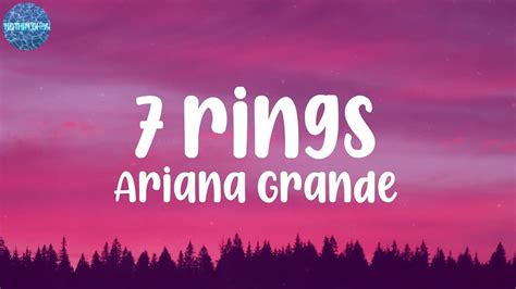 Ariana Grande - 7 rings (Lyrics) - YouTube