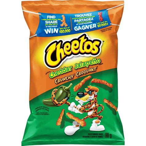 Cheetos Crunchy Cheddar Jalapeño Cheese Snacks | Walmart Canada