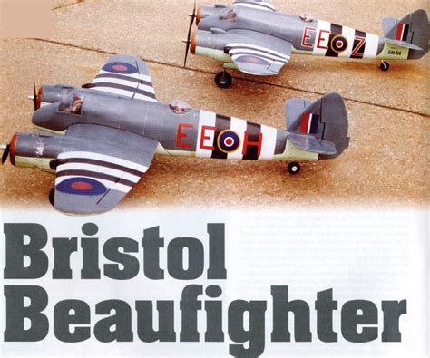 Bristol Beaufighter (70") - Short Kit (Set) - Sarik Hobbies - for the ...