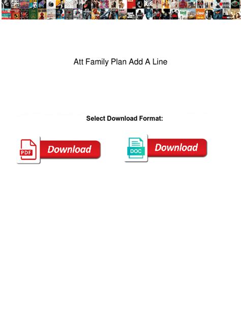 Fillable Online Att Family Plan Add A Line. Att Family Plan Add A Line ...