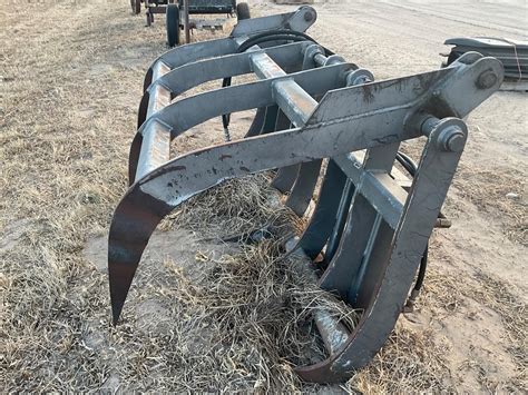 Skid Steer Grapple Fork Attachment BigIron Auctions