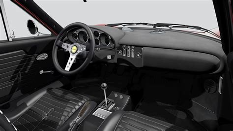 1971-Ferrari-Dino-246-GT-GT6-interior - Motor Trend en Español