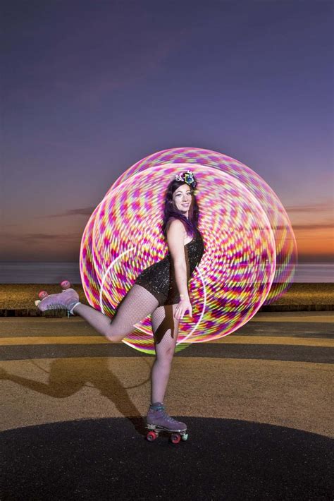 Freestyle Hula Hoop Act for Product Launches and circus events