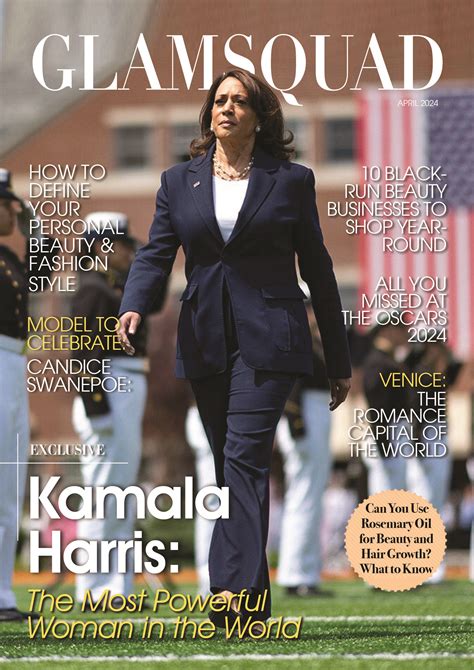 Kamala Harris: The Most Powerful Woman in the World – GLAMSQUAD MAGAZINE