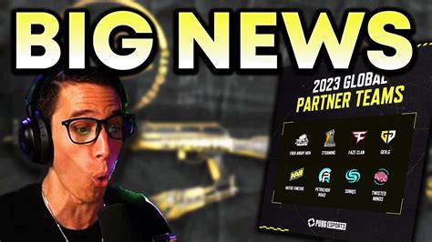 PUBG GLOBAL PARTER TEAMS ANNOUNCED - TEAM SKINS COMING | PUBG NEWS ...