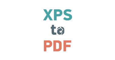 XPS to PDF – Convert XPS files to PDF