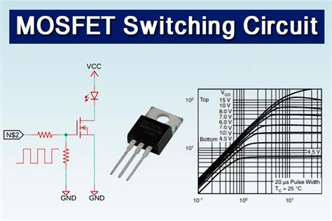 Simple MOSFET Switching Circuit – How to turn on / turn off N-Channel and P-channel MOSFETs