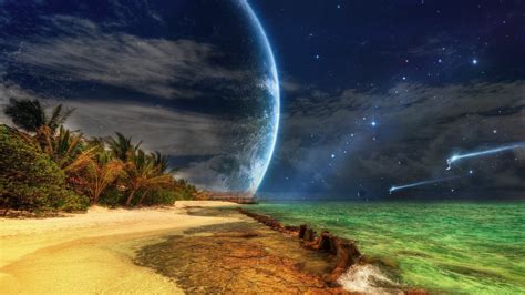 Wallpaper Science Fiction Planet Landscape (72+ images)