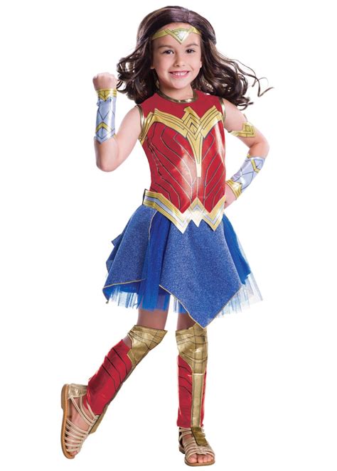 Wonder Woman Girls Costume - Superhero Costumes