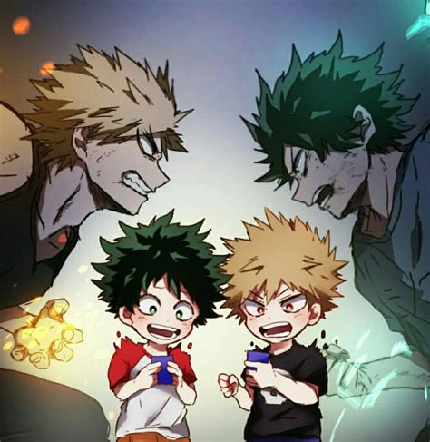 Bnha - bakugo and deku | Hero, My hero academia, Anime