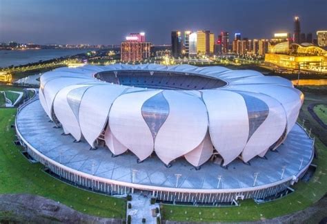 SUNPAL® stadium roof, Hangzhou Sports Park, Hangzhou, China | Palram Industries Ltd