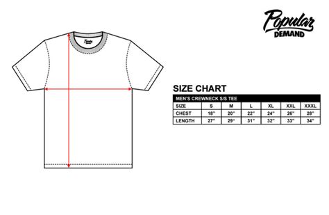 Mens Xxl Shirt Size Chart - Greenbushfarm.com