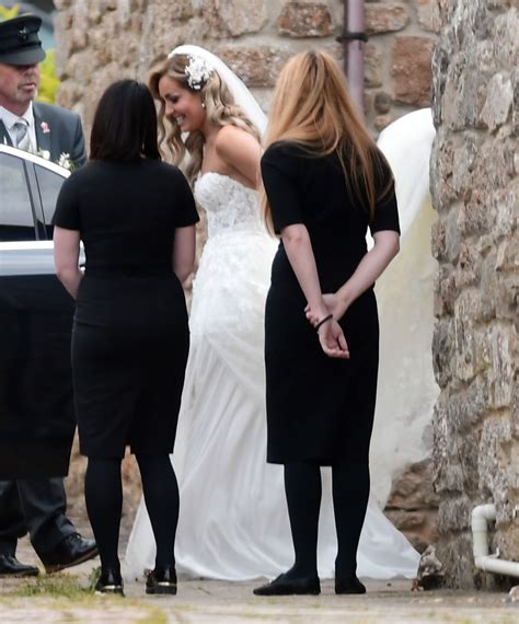 AMY DOWDEN Sets Off for Her Wedding in South Wales 07/02/2022 – HawtCelebs