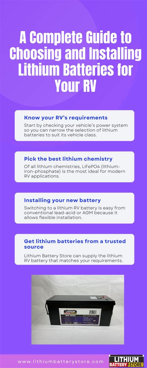 A Complete Guide to Choosing and Installing Lithium Batteries for Your RV - Social Social Social ...