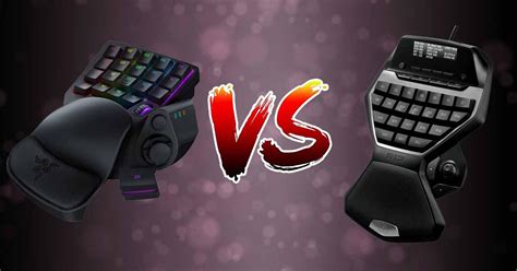 Comparativa técnica gamepads Razer Tartarus V2 vs Logitech G13