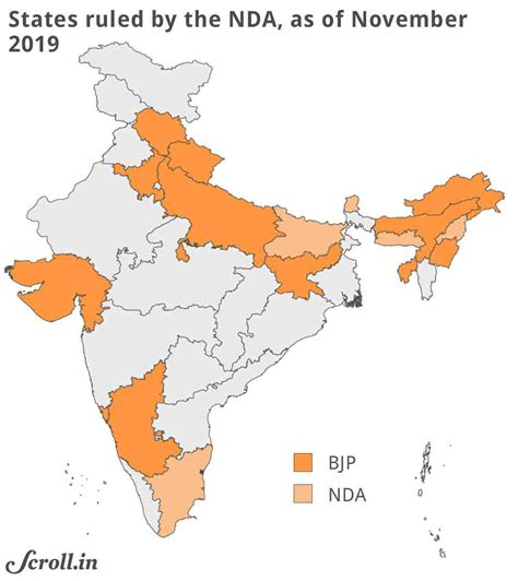 Shaky hegemony: The BJP is unable to replicate its national dominance ...