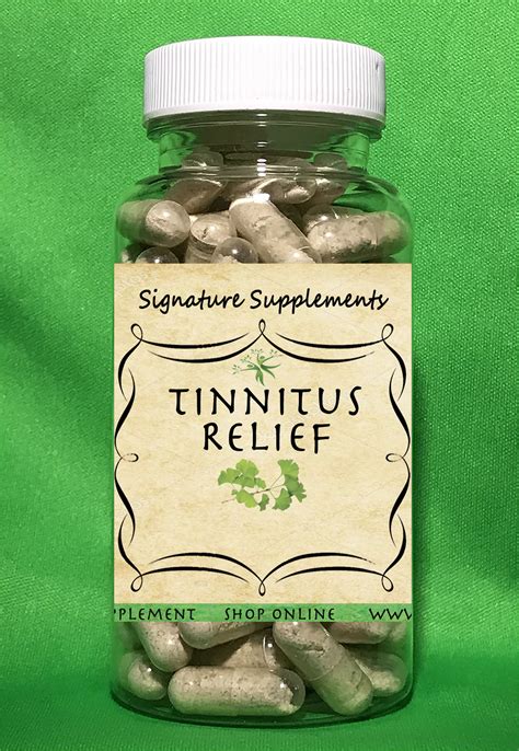 Tinnitus Relief - 100 Capsules – Your Signature Supplements