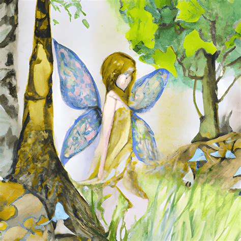 Fairy Forest Watercolor Graphic · Creative Fabrica