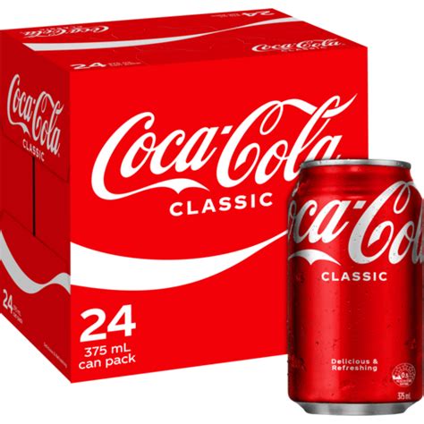 Coke can 24 pack - Shop online at IGA Fresh Westside in Murray Bridge, South Australia