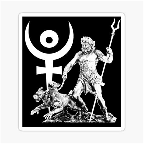 "Hades Greek Mythology God - Ancient Greece History" Sticker for Sale ...